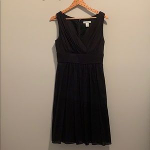 Black aline dress